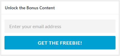 Box for entering your email address to get the freebie