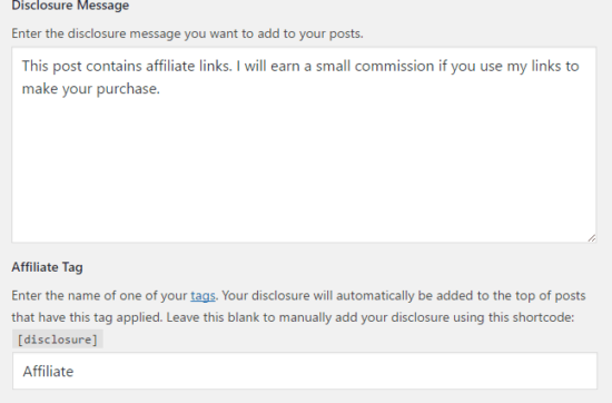 How to Automate Your Affiliate Disclosures